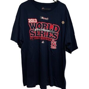 Majestic 2013 Cardinals World Series Tee Size 2XL